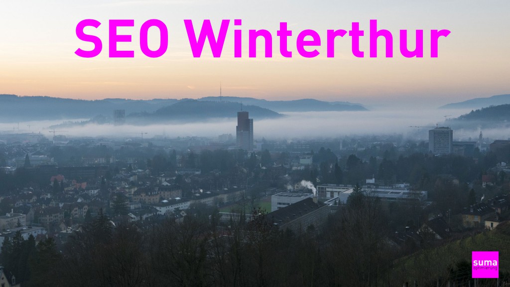 SEO Winterthur, Webseiten für Google optimiergen